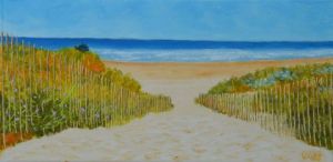 Voir le détail de cette oeuvre: plage du médoc 24062025B