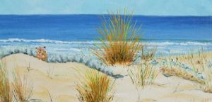 Voir le détail de cette oeuvre: plage du médoc 24062025K